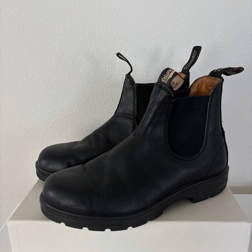 Blundstone Black Leather Chelsea Boots (AU 5.5)